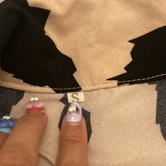 Abstract leopard print/cheetah print pajamas. - Picture 3 of 8